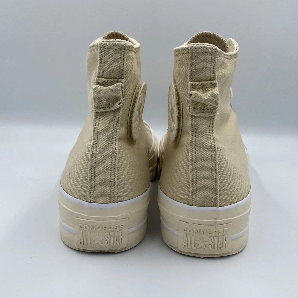 Converse Chuck Taylor All Star Lift Platform High Top Women's 9 Oat Milk A06092C